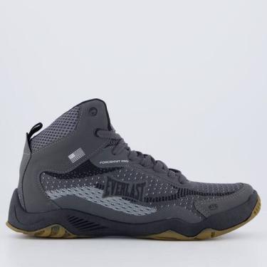 Imagem de Tênis Everlast Forceknit Pro Cinza e Preto, 40
