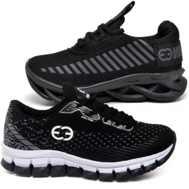 Imagem de Tênis Infantil Masculino Esportivo Modelos Diferentes - Kit 2 Pares Bl