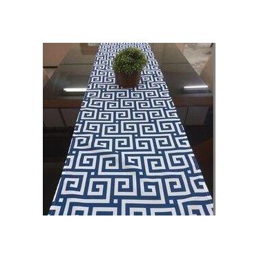 Imagem de Caminho de mesa 40 x 1,75 - azul escuro - DIAS DECOR