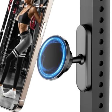 Imagem de ALAFLY Suporte magnético de telefone para carrinho de golfe projetado para iPhone 17 16 15 14 13 12 Pro Max MagSafe, suporte para carrinho de golfe compatível com EZGO, carro de clube, Yamaha, ícone