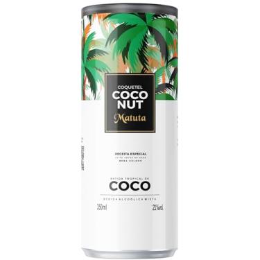 Imagem de Cachaça Matuta Lata 350ml (Coco)