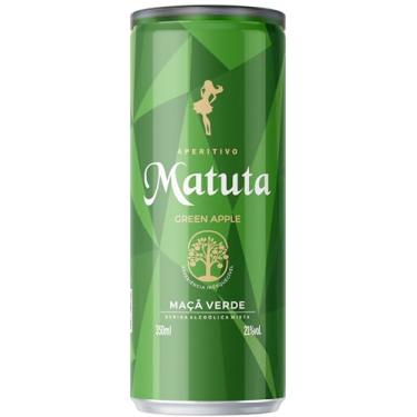 Imagem de Cachaça Matuta Lata 350ml (Maçã verde)