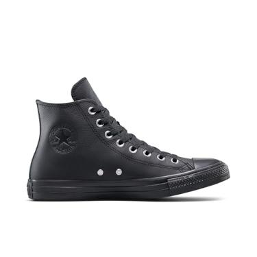 Imagem de Converse Tênis masculino Chuck Taylor All Star Hi, Preto/Preto/Preto, 5.5 Women/3.5 Men