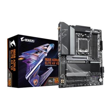 Imagem de Placa Mãe Gigabyte B650 AORUS ELITE AX V2 WIFI (AM5/4xDDR5/HDMI/DisplayPort/USB 3.2/M.2)