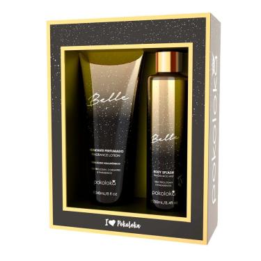 Imagem de Kit Pokoloka Belle Feminino - Body Splash 250ml + Hidratante Corporal 240ml