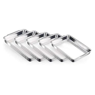 Imagem de Conjunto Assadeira Retangular com Aba - 5 Peças