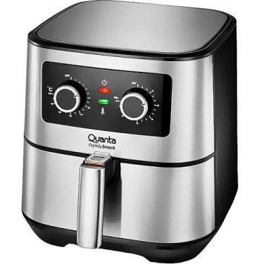 Imagem de Fritadeira Eletrica Quanta QTAF500 220V - Preto/Prata 5.5L, 220V