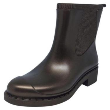 Imagem de Bota Feminina Galocha Impermeável Conforto Pratico Zaxy Wide-Feminino