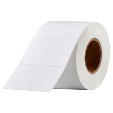 Imagem de ZeriLion Etiquetas térmicas redondas de 5 cm, adesivos autoadesivos circulares para impressoras térmicas, logotipo personalizado, código QR, etiquetas de nome, etiquetas de endereço de envio |