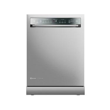 Imagem de Lava-Louças Electrolux 14 Serviços Inox Home Pro com 05 Programas de Lavagem e Função Higienizar - LS14X