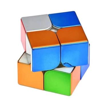 Imagem de Cubo Mágico Profissional 3X3 Magnético SengSo Metal Sem Adesivos Brinq