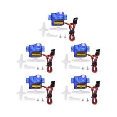Imagem de Servo Digital Clássico SG90 9G De 180 360 Graus Para Aeronaves De Cont