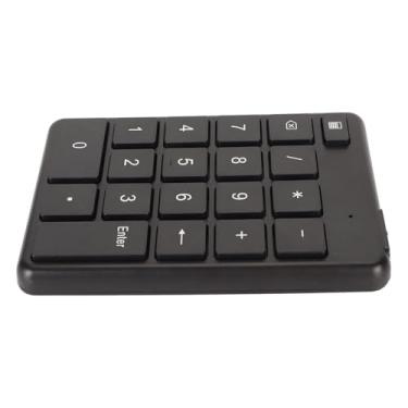 Imagem de Generic Teclado Numérico Ergonômico Com 19 Teclas Teclado Numérico Financeiro para Laptop, Sem Fio para Trabalho Eficiente, Material ABS Portátil para Entrada de Dados Em Movimento