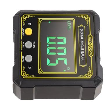 Imagem de Jiawu Localizador de ângulo Digital Com Tela LCD Retroiluminada Base Magnética IP65 Localizador de ângulo de Nível Eletrônico para Serra de Mesa para Carpintaria, de de Nível Digital de Alumínio ABS