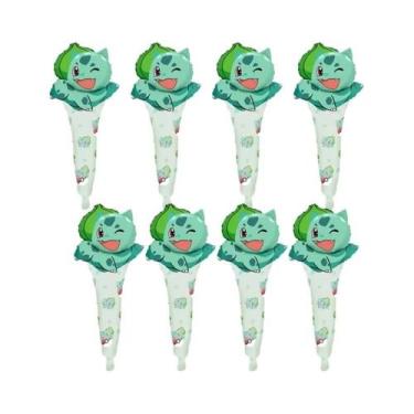 Imagem de Balões De Mão Pikachu Pokémon Para Crianças 8 16 32PCS Decorações De F