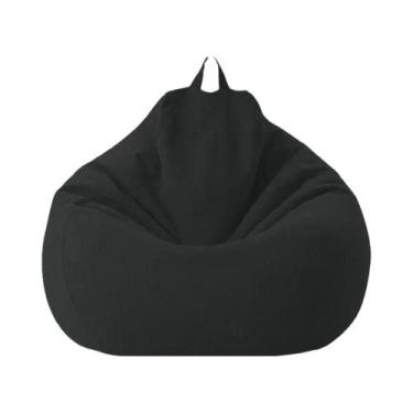 Imagem de Capa Grande De Algodão E Linho Para Puff, Cadeira De Canto, Poltrona P