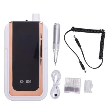 Imagem de Cuofyunl broca elétrica profissional, 45000rpm, recarregável, portátil, lixa de unha, manicure, pedicure, kit para ferramentas de unhas de gel acrílico