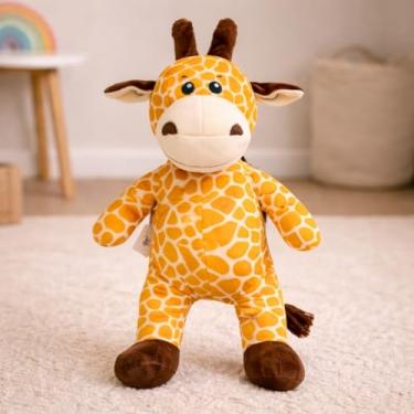 Imagem de Pelúcias Gigantes Safari 50cm Animais Dia Das Crianças Bebê Baby Presente Festa Antialérgico Kwaii Festa Brinquedo Menina Menino Tematico Natal (Girafa Gigante)