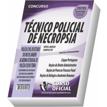 Imagem de Apostila Pc-Rj - Técnico Policial De Necropsia
