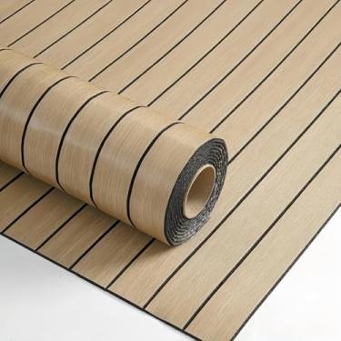 Imagem de Papel de parede 2,8 mm de espessura imitação de grão de madeira adesivo de parede autoadesivo impermeável e à prova de umidade 3D decoração de parede e renovação adesivo de madeira natural cor de