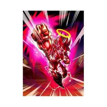 Imagem de Pintura Em Diamante 5D DIY De Bordado Em Mosaico Do Goku Saiyajin De D