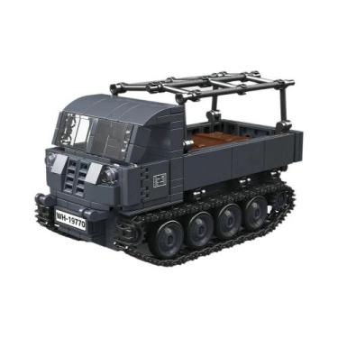 Imagem de Modelo De Tanque Militar Da Segunda Guerra Mundial Blocos De Montar Pa