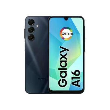 Imagem de Celular Samsung Galaxy A16, 128GB + 4GB RAM, Câmera de até 50MP, Tela 6.7", NFC, IP54, Bateria 5000 mAh - Preto