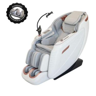 Imagem de Poltrona de Massagem Atlas Tela LCD Touch Gravidade Zero Comando de Vo