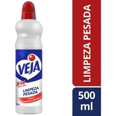 Imagem de Veja Limpeza Pesada X-14 500ml  Alta Performance  Remove Gordura Difíc