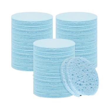 Imagem de Esponja Facial Para Limpeza Diária, Remoção De Maquiagem, Esfoliação E