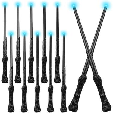 Imagem de Varinha de brinquedo iluminadora Jerify Light up Wizard Wands x10 Kids