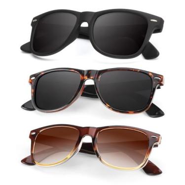 Imagem de Óculos de sol KALIYADI com acabamento fosco polarizado com bloqueio UV