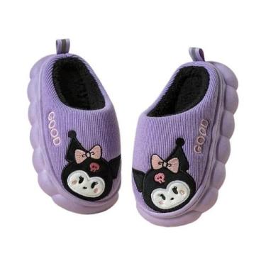 Imagem de Chinelos De Inverno De Algodão Para Meninos E Meninas, Antiderrapantes