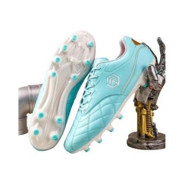 Imagem de Chuteiras De Futebol Masculinas Respiráveis Para Gramado, Antiderrapan