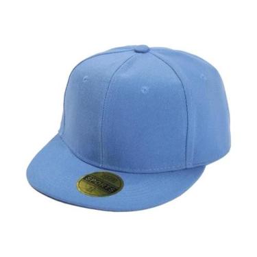 Imagem de Boné Unissex Com Aba Reta Em Cores Contrastantes, Proteção Solar, Moda