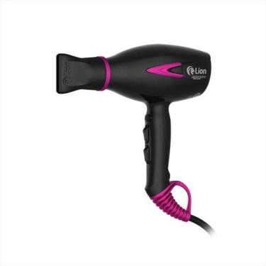 Imagem de Secador De Cabelo Profissional 2150w  Lion Aero Pro, Pink, 220V
