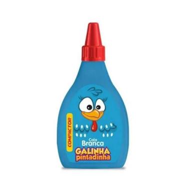 Imagem de Cola polar branca 90g (galinha pintadinha)  002602000 - COMPACTOR