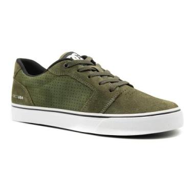 Imagem de Tênis DC Shoes Anvil LA SE Masculino Green/Green/White, Camarone, 38