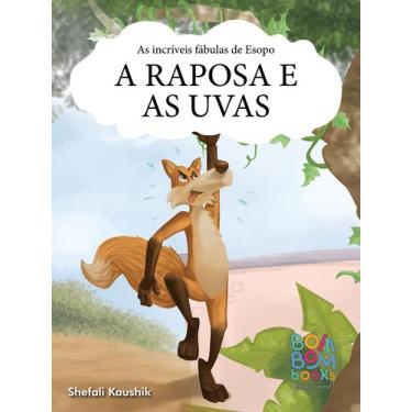 Imagem de Livro - Fábulas de Esopo: a raposa e as uvas