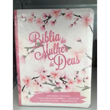 Imagem de Bíblia da Mulher de Deus - Para Estudo - Boutique Bazar Sonho Meu
