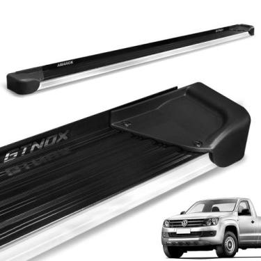Imagem de Estribo Lateral Amarok CS 2010 a 2023 Alumínio Preto A4 - Gtnox