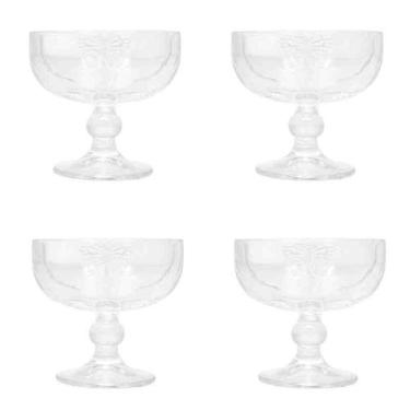 Imagem de Conjunto 4 Taças para Sobremesa de Vidro Butterfly Wolff