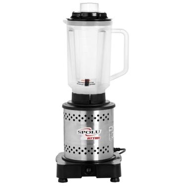 Imagem de Liquidificador Spolu Attak SPL034 800W 1,75L Alta Rotação 1 Velocidade Preto 220V
