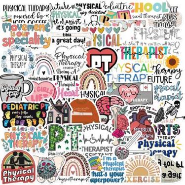 Imagem de Adesivos de Fisioterapia 50 un. Vinil PVC Impermeável - Marca Própria