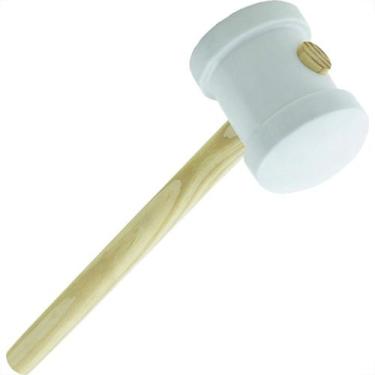 Imagem de Martelo De Borracha Branco Thompson 60Mm - MAC FER