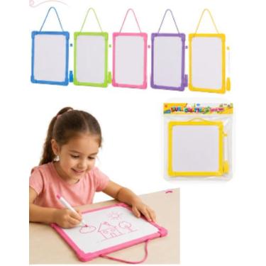 Imagem de Lousa Mágica Educativa Infantil Quadro Branco Com Caneta - Art Brink