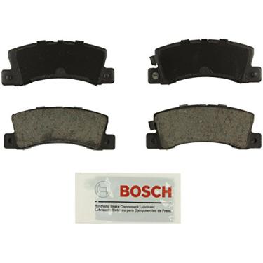 Imagem de BOSCH BE325 Conjunto de pastilhas de freio a disco de cerâmica azul - compatível com Lexus ES250, ES300, RX300; Toyota Camry, Celica, Solara; TRASEIRA