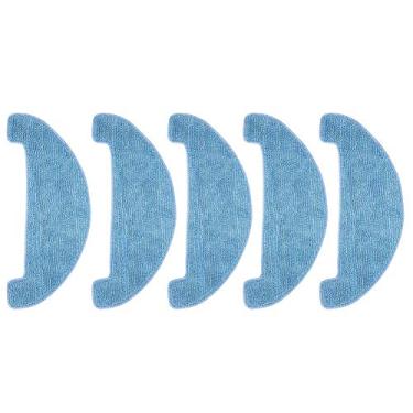 Imagem de Peças de acessórios 5 peças de pano de microfibra de substituição para aspirador de pó robótico ILIFE V8s