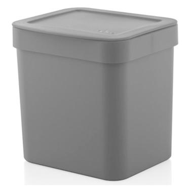 Imagem de Lixeira Trium 2,5 Litros Porta Cesto De Lixo Cozinha Pia - LX 500 Ou