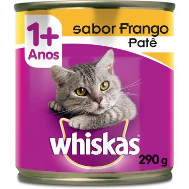 Imagem de Ração Whiskas Lata Patê de Frango - 290 g